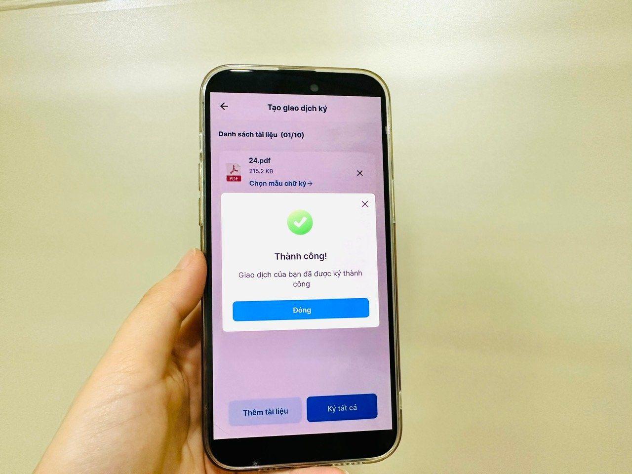 Chữ ký số góp phần đảm bảo xác thực an toàn các giao dịch tài chính, ngân hàng